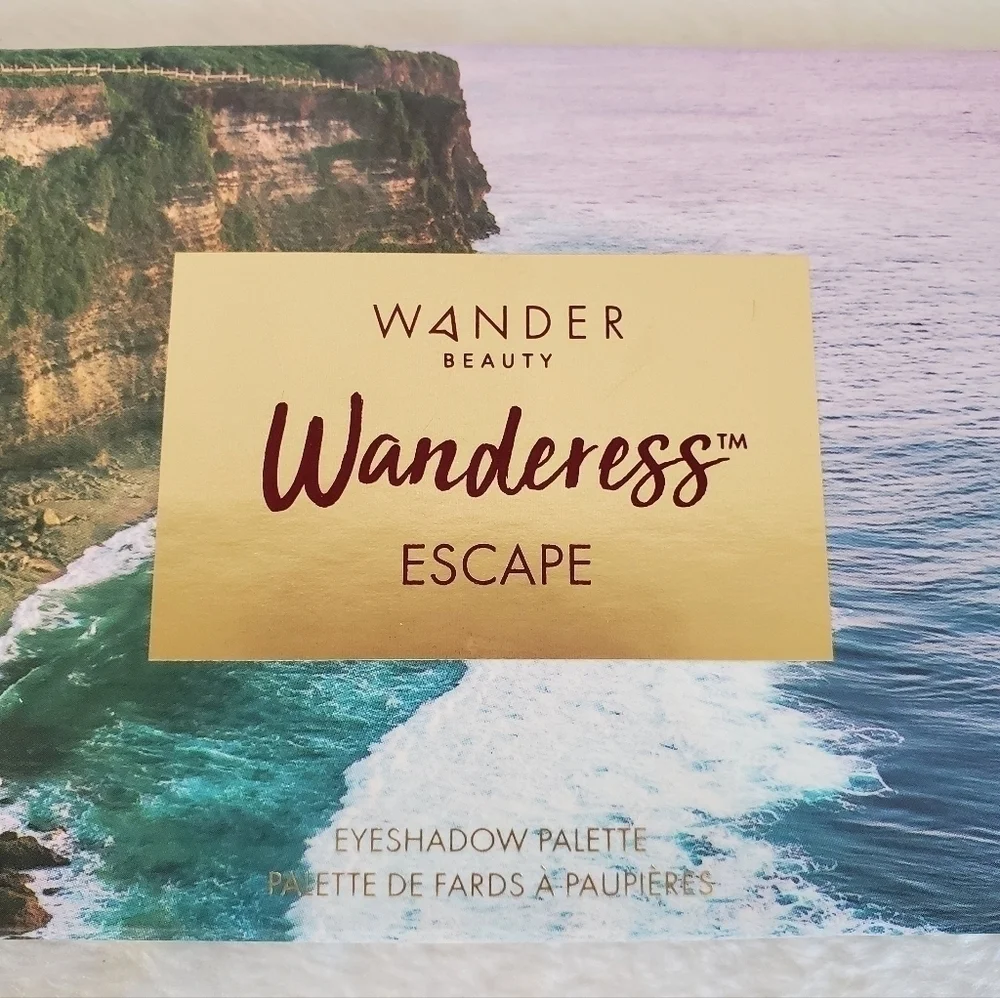 Wander Beauty Wanderess Escape 10 Eyeshadow Matte Shimmer Satin Palette New